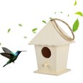 thumbnail image 3 of XZNGL Large Dox House Bird House Bird House Bird Box Bird Box Wooden Box, 3 of 9