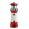 thumbnail image 1 of XZNGL -Lighthouse Solar LED Light Outdoor Yard Rotating Beam Sensor -Beacon Lamp, 1 of 9
