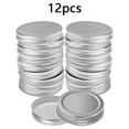 thumbnail image 1 of 12 Pcs Couvercles de Mise en Conserve pour Boule Réutilisables en Métal Réutilisables Couvercles Universels pour Pots Grand Ouverture Ouverture Régulière Couvercle Étanche pour Mise en Conserve, 1 of 12