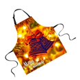 thumbnail image 4 of GUOOL Christmas Adults Chef Apron for Kitchen Festive Cooking Baking Hat, 4 of 6