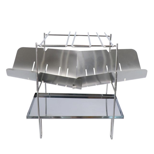 S SERENABLE barbecue grill accessories tools 3Pcs Stove+BBQ Stick+Plate