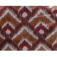 thumbnail image 4 of oneOone Georgette Viscose Fabric Argyle Style Ikat Fabric Prints By Yard 42 Inch Wide, 4 of 4