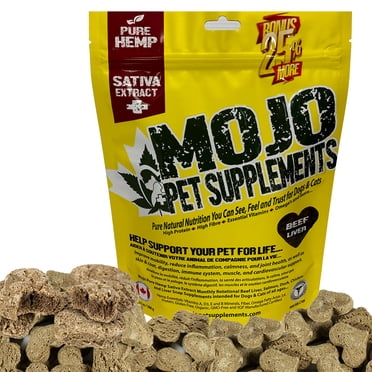 Mojo Pet Supplements - Beef Liver (Human-Grade) Chews