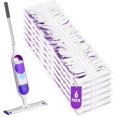thumbnail image 1 of 6 Count Power Mop Pads for PowerMop Multi-Surface Mopping Pad Refills and Wet Pads Refill, Plant Fiber Material for Effective and Eco-Friendly Cleaning, 1 of 8
