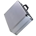 thumbnail image 1 of Wweixi Boîte à Outils de Sécurité Ergonomique en Aluminium avec Renforcement de 6 Rivets Blanc 43*32*14CM, 1 of 6