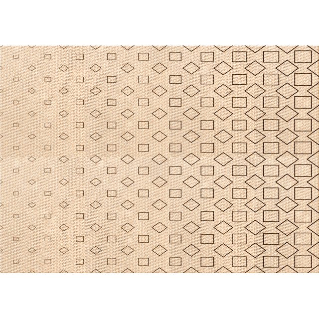 Ahgly Company Machine Washable Indoor Rectangle Transitional Moccasin Beige Area Rugs, 7' x 10'