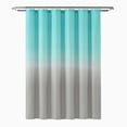 thumbnail image 2 of LSLJS Shower Curtain, Design and Polyester, Quick-Drying, Weighted Hem, Short Shower Curtains Set for Bathroom, Durable and Washable with 12 Hooks, Shower Curtain, 2 of 9