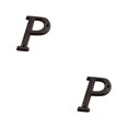 thumbnail image 3 of Transemion Durable And Rustproof Metal House Number Plaque For Stylish Door Decoration B17--P 2Set, 3 of 6