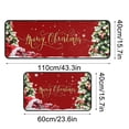 thumbnail image 3 of EQWLJWE Christmas Kitchen Mats for Floor,Christmas Kitchen Rugs Set of 2,Christmas Kitchen Rugs and Mats for Floor Non-Slip Backing Mat,Christmas Kitchen Decor,Anti Fatigue Kitchen Rug with Runner, 3 of 9
