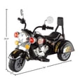 thumbnail image 2 of Kids Motorcycle Ride On Toy – 3-Wheel Chopper with Reverse and Headlights - Battery Powered Motorbike for Kids 3-5 years by Lil’ Rider (Black), 2 of 8