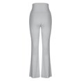 thumbnail image 3 of Plebaso Pantalon Évasé Taille Haute pour Femmes Extensible Mince Legging Décontracté d'Entraînement Bootcut Pantalon de Yoga pour Femmes, 3 of 6