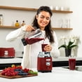 thumbnail image 2 of Westinghouse Retro Series Glass Table Blender, Red, 2 of 8