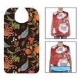 thumbnail image 3 of Mealtime Waterproof Printing Cotton Cloth Bib Crumb for Elderly type 2, 3 of 8