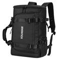 thumbnail image 1 of Lipstore Ski Backpack Ski Boot Bag Lightweight Sturdy Multifunctional Ski Bag Storage Bag Black, 1 of 8