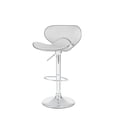 thumbnail image 4 of CorLiving Marcus Set of 2 Curved Form Fitting Faux Leather Upholstered  Adjustable Height Indoor Barstools, 4 of 9
