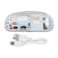 thumbnail image 2 of Souris BT, Souris de Jeu Double Mode RVB Transparente, 800/1200/1600/2400 DPI, Souris d'Ordinateur Rechargeable, pour PC Portable, 2 of 7