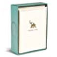 thumbnail image 3 of Graphique Elephant La Petite Presse Boxed Notecards - 10 Embossed and Embellished Gold Foil "Thanks a Ton" Elephant Notes with Matching Envelopes, 3.25" x 4.75, 3 of 4