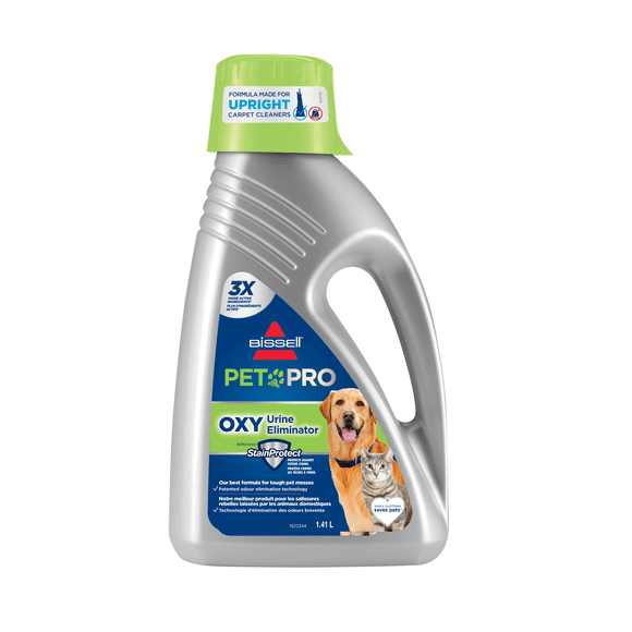 Nettoyant pour les shampouineuses avec OXY et StainProtect™ pour l'élimination des taches d'urine