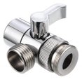 thumbnail image 1 of Diverter Valve Water Tap Connector Faucet Adapter Kitchen Sink Splitter Home Bathroom Shower Faucets Water Separator Diverter, 1 of 8