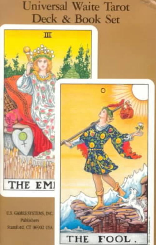 Universal Waite Tarot Deck and Book Set, Arthur Edward Waite Cards