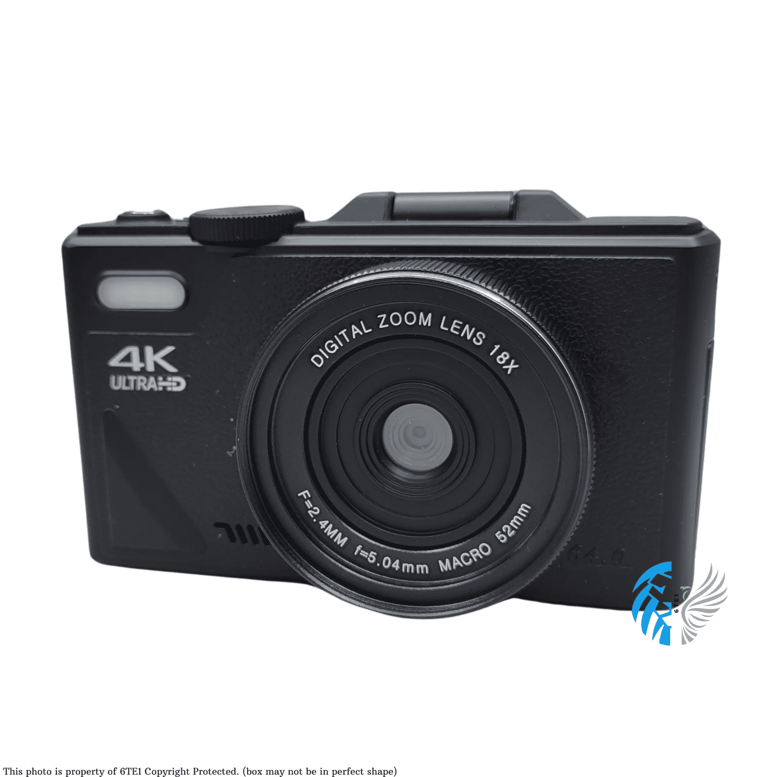 Refurbished Vivitar VECXX99 4K 20MP Digital Camera with 8x Digital