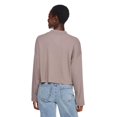 thumbnail image 3 of George Women's Cropped Mock Neckline Top, 3 of 6