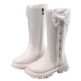 thumbnail image 2 of Elvqul Boots for Girls,Girls Shoes,Winter Zipper Riding Boot Faux Leather Size 10 Girls, 2 of 7