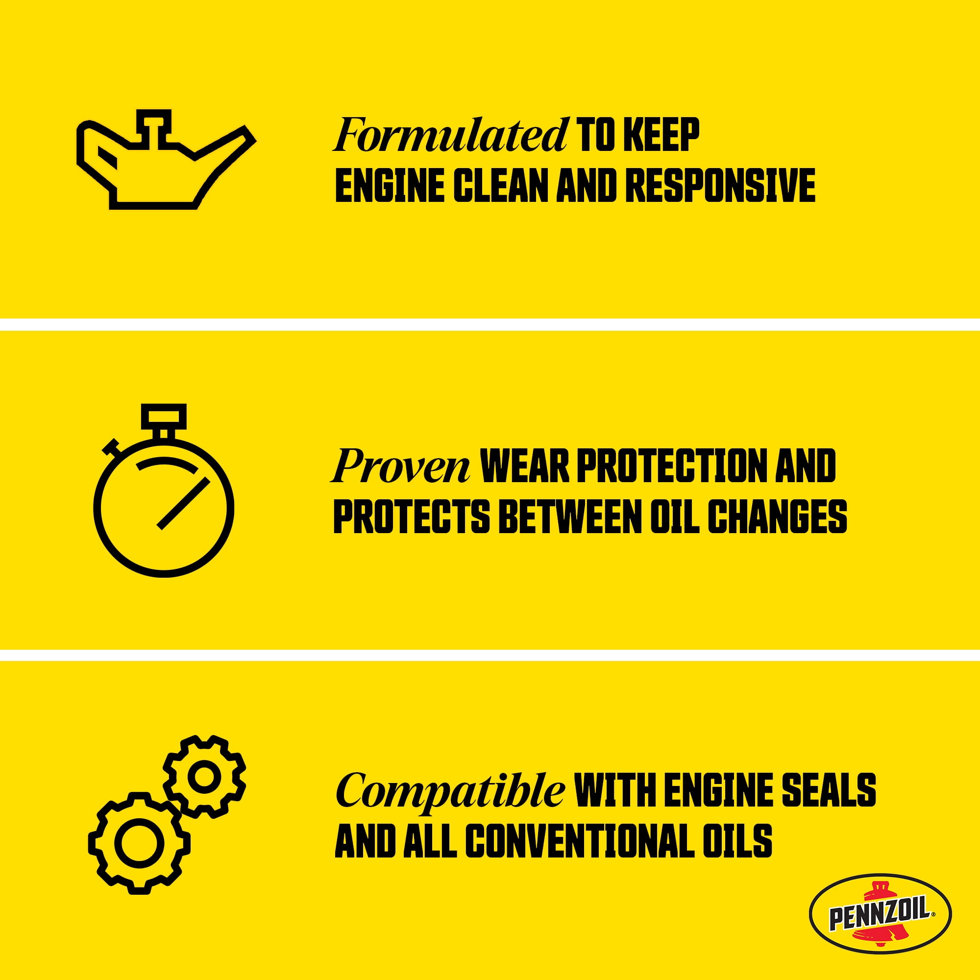 Huile moteur Pennzoil 5W-30, 5 litres (caisse de 3)