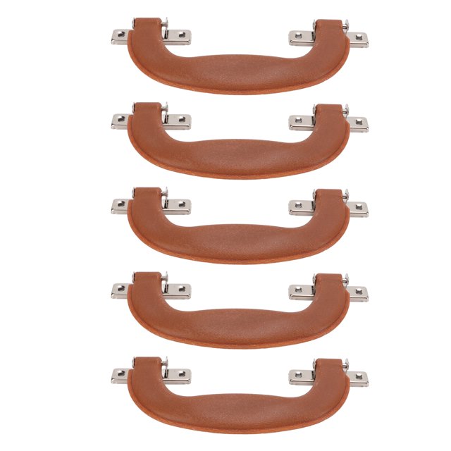 5pcs Plastic And Iron Handles With Screw For Tool Boxes, Pull And Drag Handles For Cases Cabinets Suitcase Luggage Trunk Guitar Musical Box