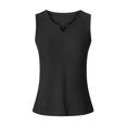 thumbnail image 5 of tarylea Workout Tank Tops For Women Crew Neck Sleeveless Tops Loose Casual Athletic Pullover Solid Color Shirts, 5 of 5