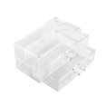 thumbnail image 4 of MINISO 2 Drawer Organizer Unit Makeup Storage Box, 4 of 6