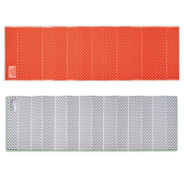 Ozark Trail Foldable Foam Camping Pad, Protection from The Ground Sleeping Bag in Tent, or Picnic