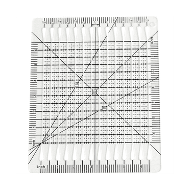 Règle de Coupe pour Courtepointe, Règle de Coupe pour Courtepointe 5 en 1, Règle et Gabarit de Coupe pour Courtepointe à Forme Charmante