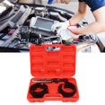 thumbnail image 4 of Engine Piston Ring Repair Tools Kit, Universal Fit Wear Resistant Piston Ring Compressor Set Ratcheting Lock  6 Band Size  For Car Maintenance, 4 of 8