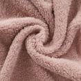 thumbnail image 4 of Timegard Nightgown for Women Fleece Mid Long Robe with Hood Belt Homewear Fall Winter Warm Comfy Bathrobe, 4 of 9