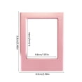 thumbnail image 3 of Magnetic Photo Frame for Wall or Fridge | ABS Plastic, No-Drill , Scratch-Resistant Clear Lens | 6.5x8.8cm | Multicolor | Waterproof, Easy Install Display Stand, 3 of 6