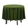 thumbnail image 1 of Vargottam Indoor/Outdoor Round Tablecloth 58 Inch Round Tablecloth Waterproof Patio Table Cloths, Spring/Summer Table Covers for Backyard Circular Table/BBQs/Picnic - Dark Green, 1 of 6
