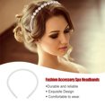 thumbnail image 4 of Exquise Perle Bandeau Réglable Résistant à l'Usure Universel Chic Accessoires de Coiffure Valentines Cadeaux de Jour Diadème pour les Femmes 8mm, 4 of 6