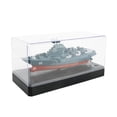 thumbnail image 2 of Ruiboury RC Warship Remote Control Cruiser Speedboat Model Children Aircraft Carrier Toys Holiday Gift Dark Blue, 2 of 8