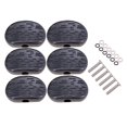 thumbnail image 1 of Milaget 6pcs Guitar Tuning Pegs Buttons s Handle Knobs for Guitar Accessories - 3, 1 of 9
