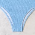 thumbnail image 4 of TACILIP Womens High Waisted Bikinis Set V Neck Swimsuit 2 Piece Bathing Suit Color Block Swimwear, 4 of 9