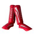 thumbnail image 2 of DYNWAVECA Kickboxing Shin Guards Shin Protection Gear Training Gear Leg Instep Protection Pads Leg Guards for Kicking Karate, 2 of 10