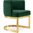 thumbnail image 3 of Gianna Green Velvet Dining Chair-Color:Green Velve, 3 of 5