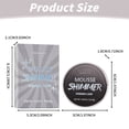 thumbnail image 3 of Eyeshadow Monochrome Shadow Highlight Brighten Color Shadow Powder Easy To Color Highlight Powder 8G, Eyeshadow for Women, 3 of 9