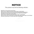 thumbnail image 2 of Transit Auto Rear Complete Suspension Shocks Strut and Coil Spring Mount Assemblies Pair for Car Ford Taurus Mercury Sable - Left Right Side (Driver Passenger) K78A-100228, 2 of 2