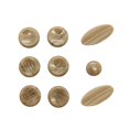 thumbnail image 1 of 9 Incrustations de Touches de Saxophone pour Pièces de Rechange Alto Ténor Soprano Saxophone, 1 of 4