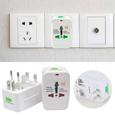 Adaptateur de Voyage Universel avec Convertisseur Usb, Prise Murale, Alimentation