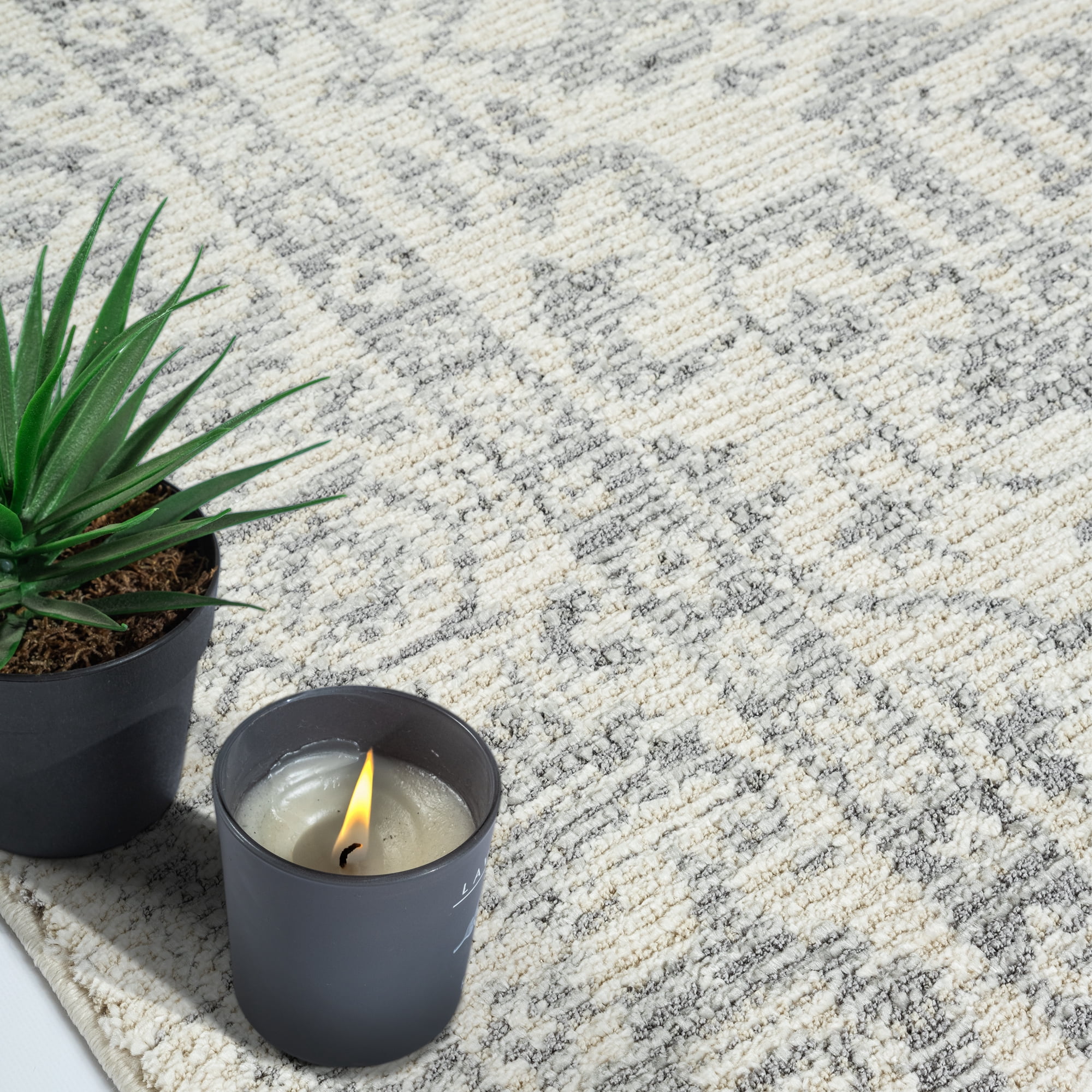 Tapis ivoire Nizza Mainstays, 5 pi x 7 pi