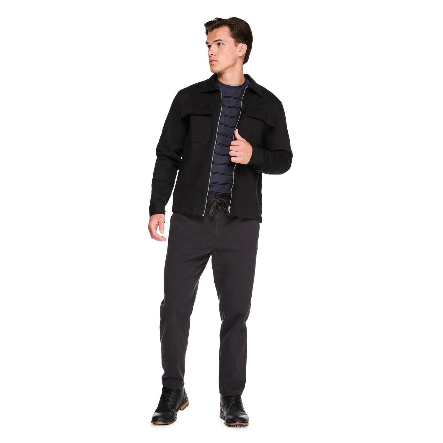 George Men's Full Zip Overshirt