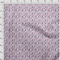 thumbnail image 4 of oneOone Cotton Poplin Pink Fabric Cactus Sewing Craft Projects Fabric Prints By Yard 42 Inch Wide, 4 of 5